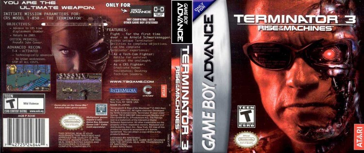 Terminator 3: Rise of the Machines - Game Boy Advance | VideoGameX