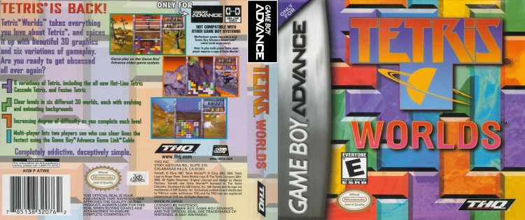 Tetris Worlds - Game Boy Advance | VideoGameX