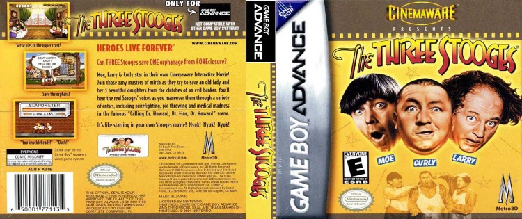 Three Stooges, The - Game Boy Advance | VideoGameX