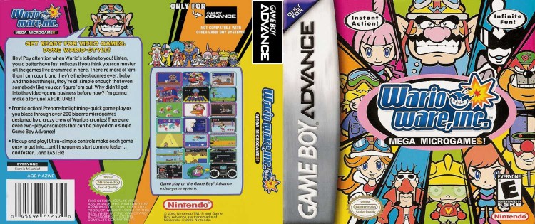 WarioWare, Inc.: Mega Microgame$ - Game Boy Advance | VideoGameX