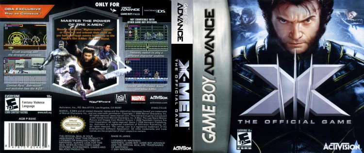 X-Men: The Official Game - Game Boy Advance | VideoGameX