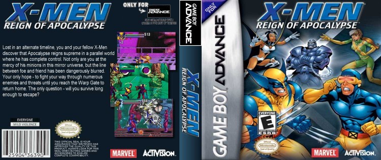 X-Men: Reign of Apocalypse - Game Boy Advance | VideoGameX