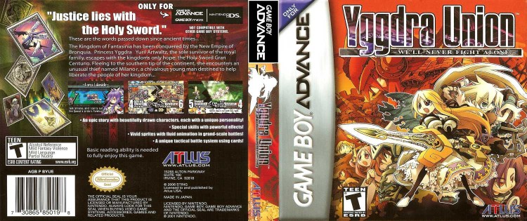 Yggdra Union - Game Boy Advance | VideoGameX