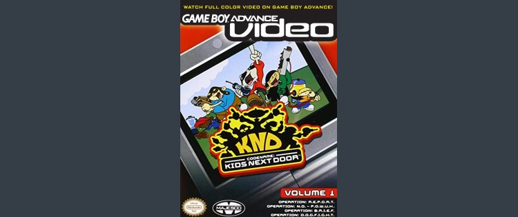 GBA Video: Codename: Kids Next Door Vol. 1 - Game Boy Advance | VideoGameX