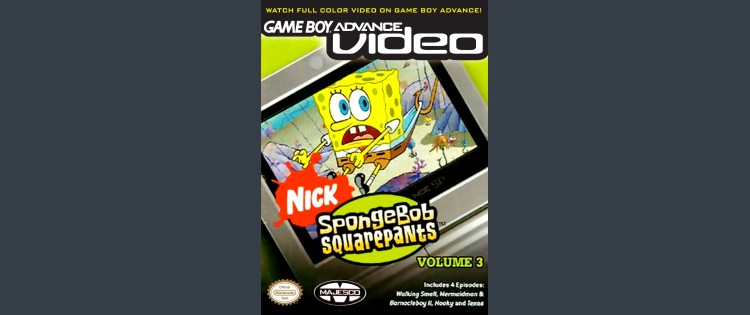 GBA Video: SpongeBob SquarePants Vol. 3 - Game Boy Advance | VideoGameX