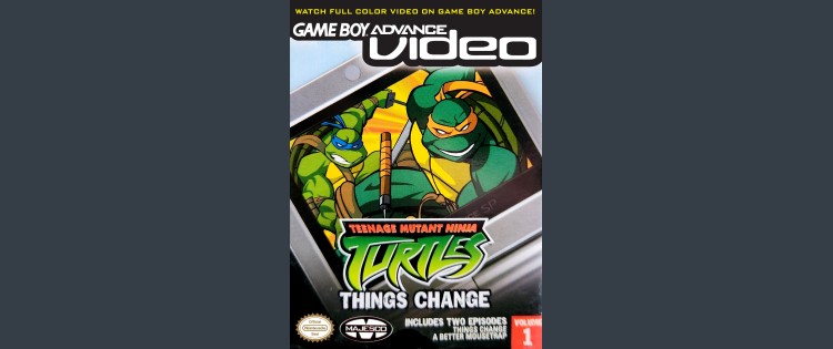 GBA Video: TMNT: Things Change - Volume 1 - Game Boy Advance | VideoGameX