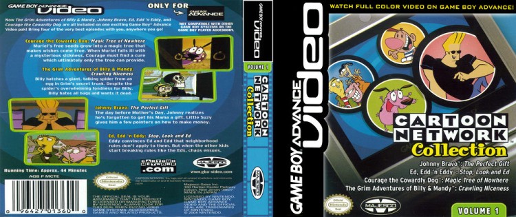 GBA Video: Cartoon Network Collection Vol 1 - Game Boy Advance | VideoGameX