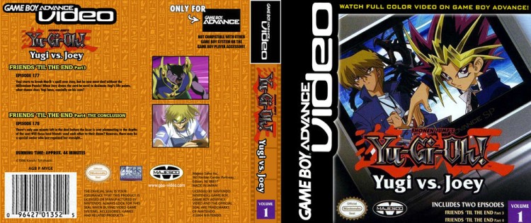 GBA Video: Yu-Gi-Oh! Vol. 1: Yugi vs. Joey - Game Boy Advance | VideoGameX