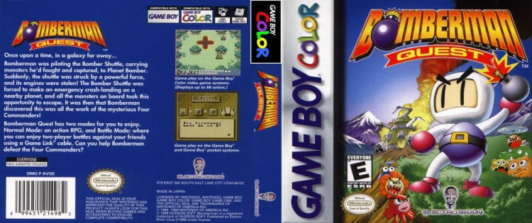 Bomberman Quest - Game Boy Color | VideoGameX