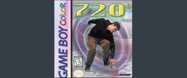 720 Degrees Gameboy DX game skating midway skateboarding boy