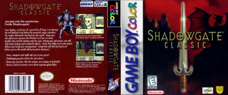 Shadowgate Classic - Game Boy Color | VideoGameX