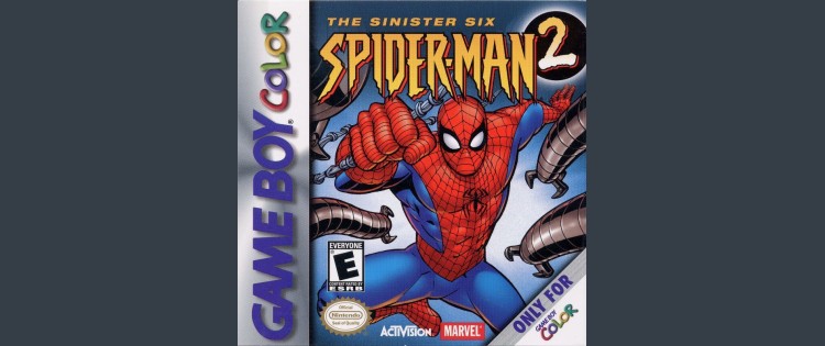 Spider-man 2: The Sinister Six - Game Boy Color 