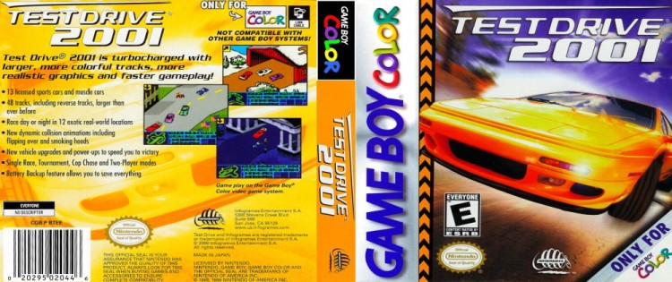 Test Drive 2001 - Game Boy Color | VideoGameX