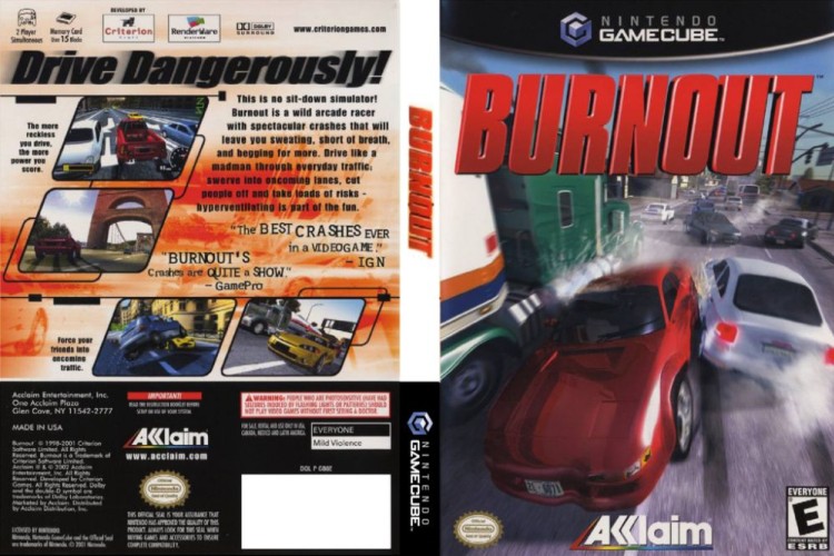 Burnout - Gamecube | VideoGameX