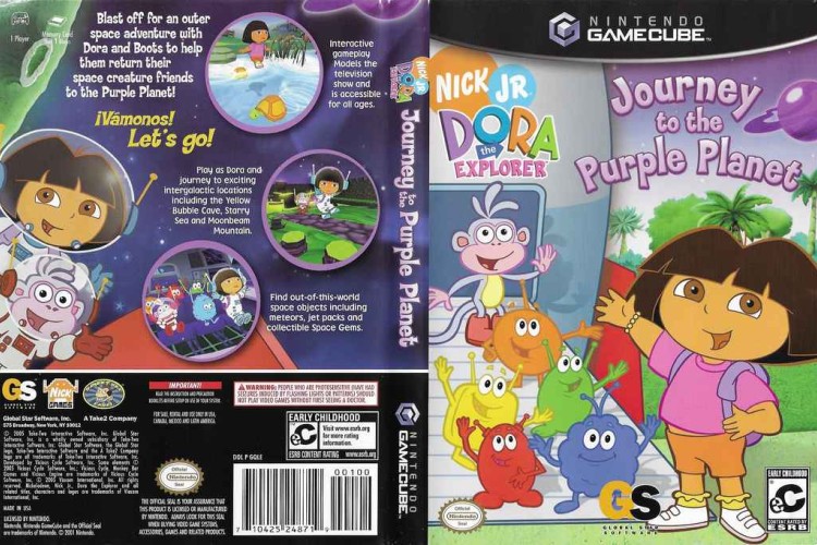 Dora the Explorer Journey to the Purple Planet - Gamecube | VideoGameX