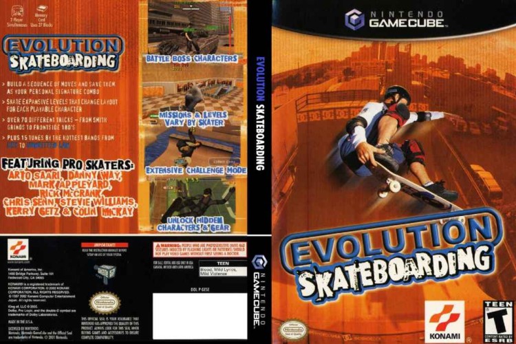 Evolution Skateboarding - Gamecube | VideoGameX