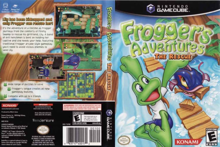 Frogger's Adventures: The Rescue - Gamecube | VideoGameX