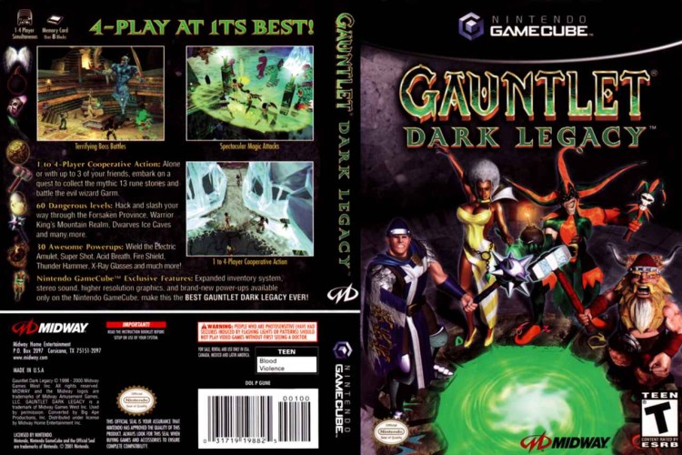 Gauntlet: Dark Legacy - Gamecube | VideoGameX