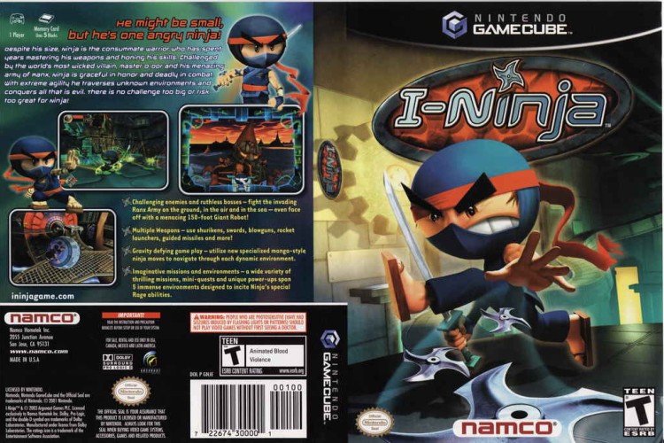 I-Ninja - Gamecube | VideoGameX