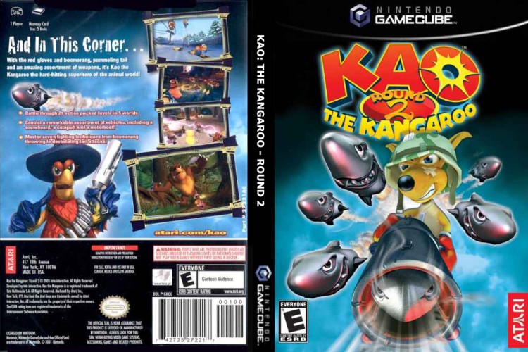 Kao the Kangaroo Round 2 - Gamecube | VideoGameX