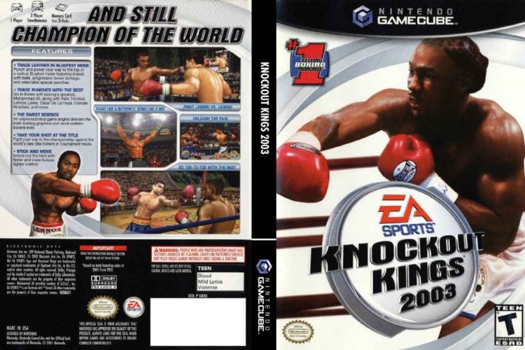 Knockout Kings 2003 - Gamecube | VideoGameX