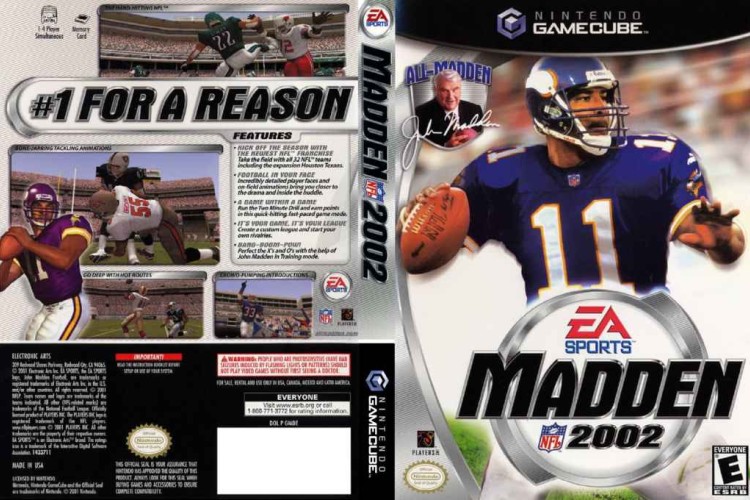 Madden NFL 2002 - Gamecube | VideoGameX