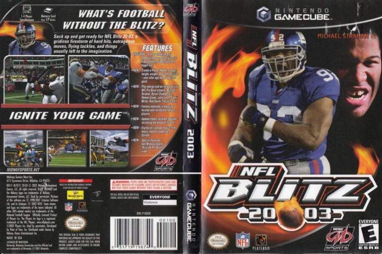 NFL Blitz 20-03 - Gamecube | VideoGameX