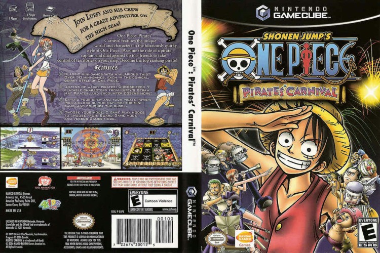 One Piece: Pirates Carnival, Shonen Jump's - Gamecube | VideoGameX