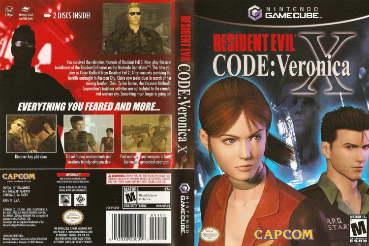 Resident Evil CODE: Veronica X - Gamecube | VideoGameX