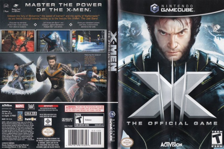 X-Men: The Official Game - Gamecube | VideoGameX