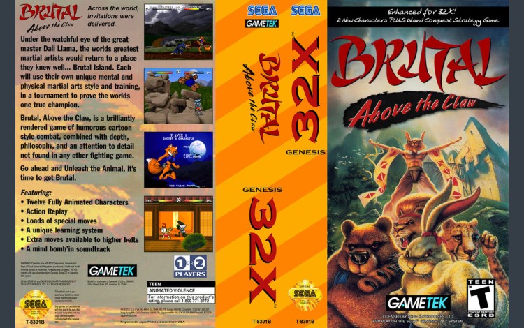 Brutal: Above the Claw [32X] - Sega Genesis | VideoGameX