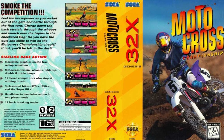 Motocross Championship [32X] - Sega Genesis | VideoGameX