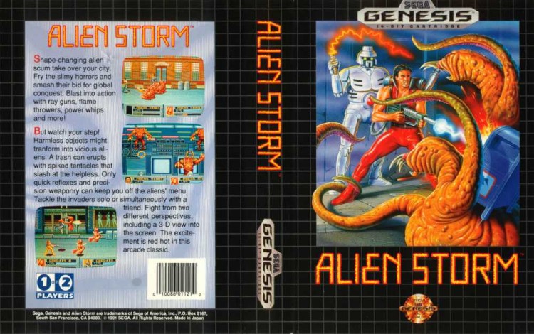 Alien Storm - Sega Genesis | VideoGameX