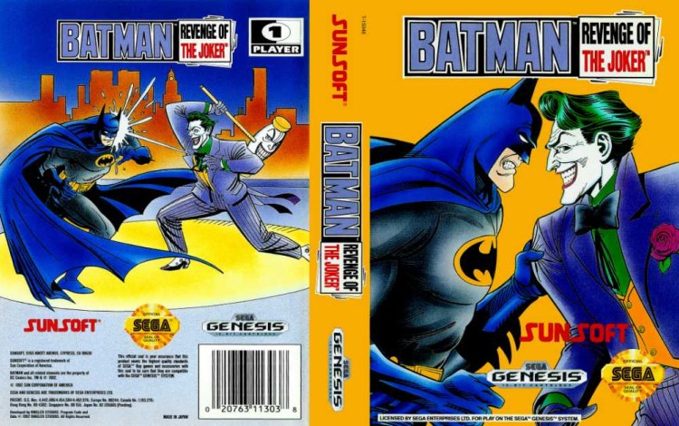 Batman: Revenge of the Joker - Sega Genesis | VideoGameX