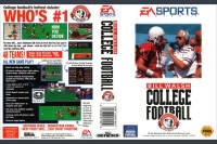 Bill Walsh College Football - Sega Genesis | VideoGameX