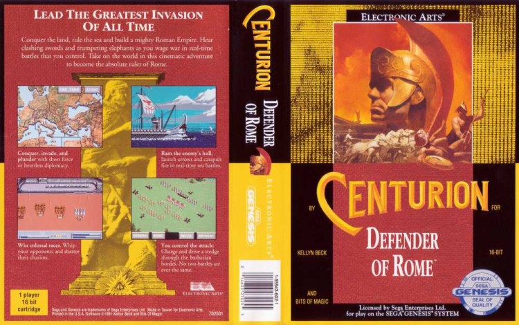 Centurion: Defender of Rome - Sega Genesis | VideoGameX