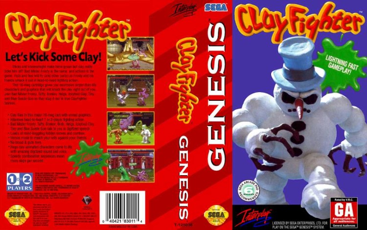 Clay Fighter - Sega Genesis | VideoGameX