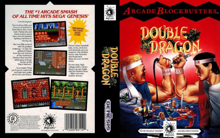 Double Dragon - Sega Genesis | VideoGameX