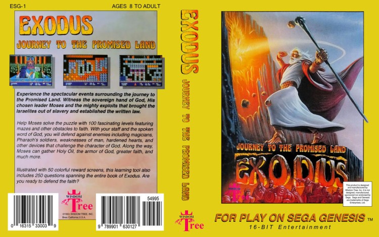 Exodus: Journey to the Promised Land - Sega Genesis | VideoGameX