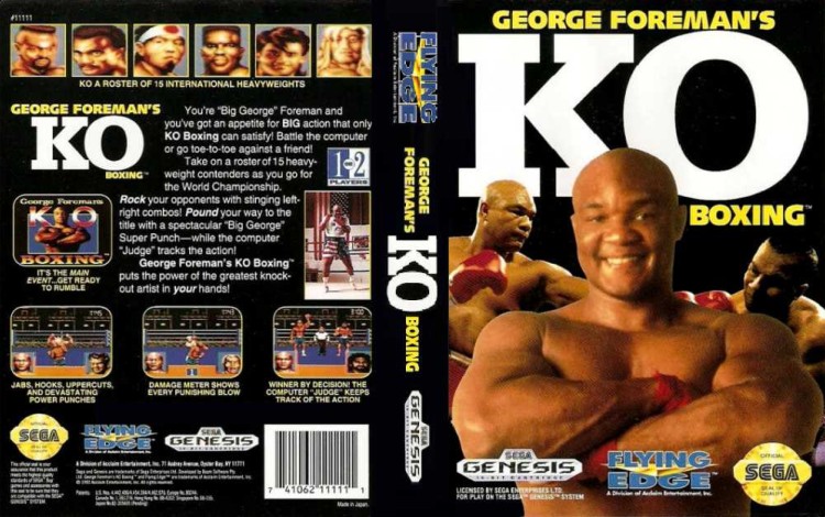 George Foreman's KO Boxing - Sega Genesis | VideoGameX