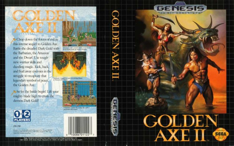 Golden Axe II - Sega Genesis | VideoGameX