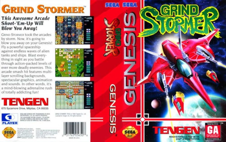 Grind Stormer - Sega Genesis | VideoGameX