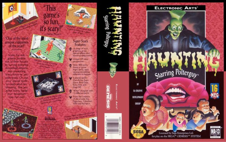 Haunting: Starring Polterguy - Sega Genesis | VideoGameX