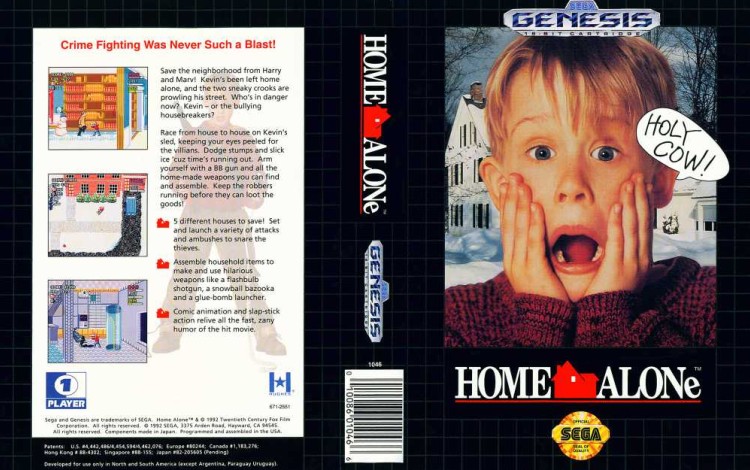 Home Alone - Sega Genesis | VideoGameX