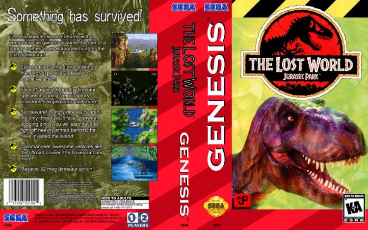 Lost World: Jurassic Park, The - Sega Genesis | VideoGameX