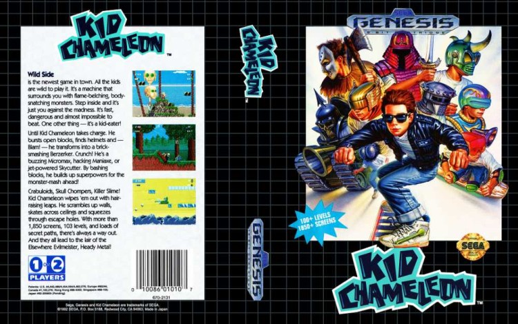 Kid Chameleon - Sega Genesis | VideoGameX