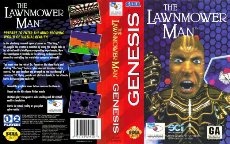 Lawnmower Man, The - Sega Genesis | VideoGameX