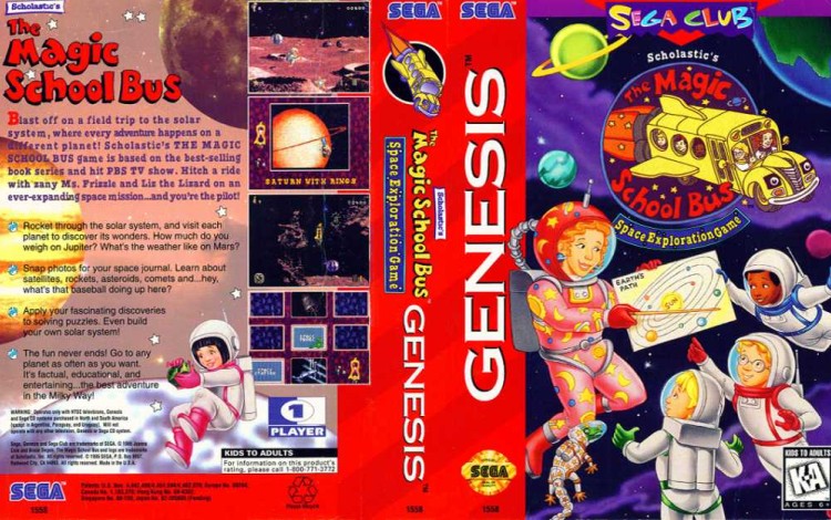 Magic School Bus, The - Sega Genesis | VideoGameX