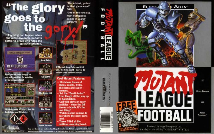 Mutant League Football - Sega Genesis | VideoGameX