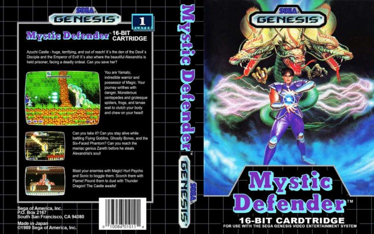 Mystic Defender - Sega Genesis | VideoGameX